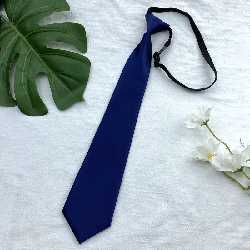 Women’s Navy Blue Tie & Bow Set – Multiple Styles Uniform Accessories