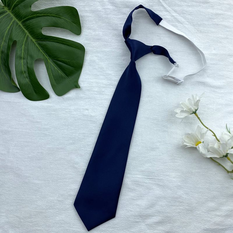 Women’s Navy Blue Tie & Bow Set – Multiple Styles Uniform Accessories