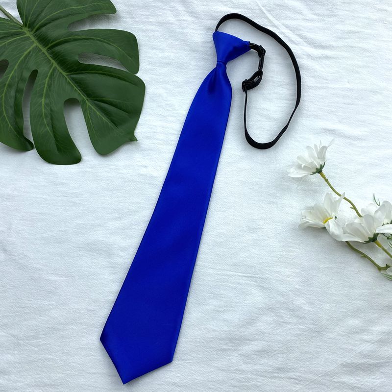 Women’s Navy Blue Tie & Bow Set – Multiple Styles Uniform Accessories