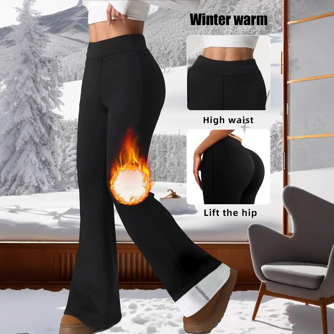 High Waist Winter Warm Leggings - Hip Lift & Belly Shaping Yoga Pants