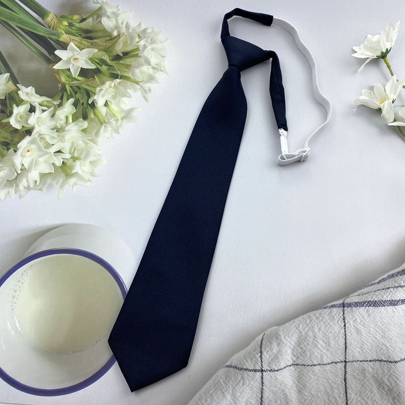 Women’s Navy Blue Tie & Bow Set – Multiple Styles Uniform Accessories